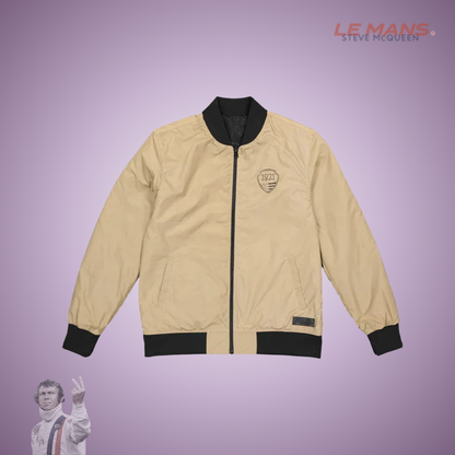 SMQ Bomber "Reverso" - Noir/Argile - Pau Motors Shop