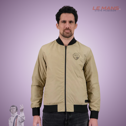 SMQ Bomber "Reverso" - Noir/Argile - Pau Motors Shop