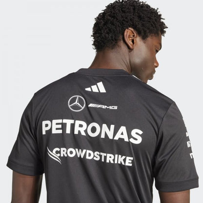 AMG Petronas F1 Tee Shirt Team 2025 - Noir