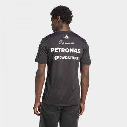 AMG Petronas F1 Tee Shirt Team 2025 - Noir