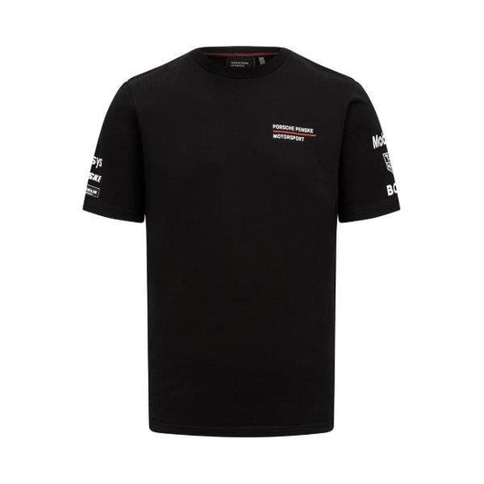 Porsche Motorsport Tee Shirt Team Penske 2025 - Noir