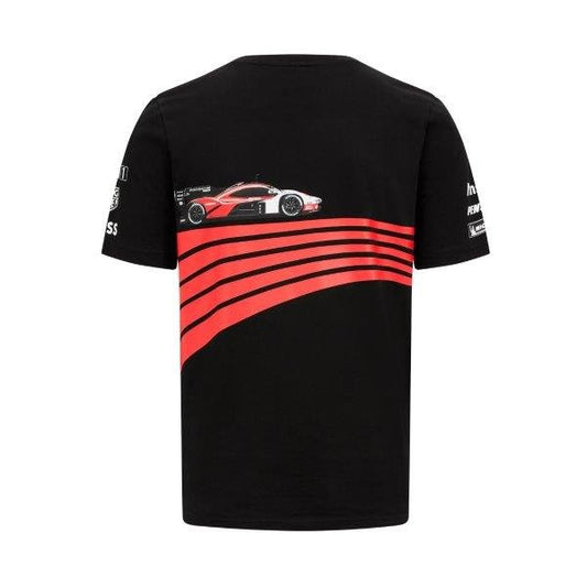 Porsche Motorsport Tee Shirt Team Penske 2025 - Noir