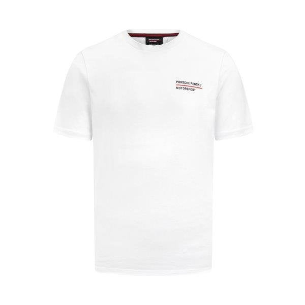 Porsche Motorsport Tee Shirt Team Penske 2025 - Blanc