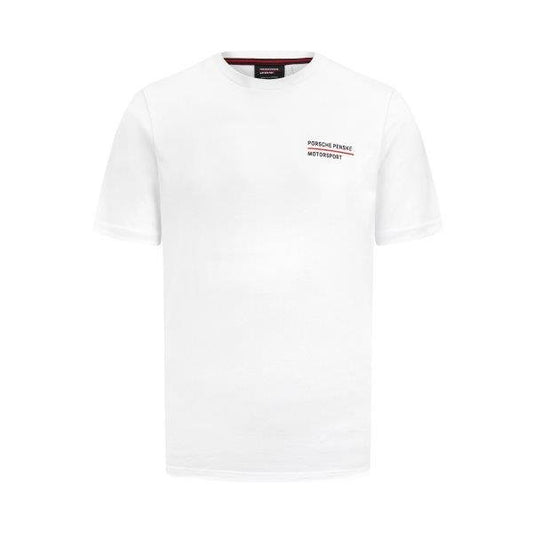 Porsche Motorsport Tee Shirt Team Penske 2025 - Blanc