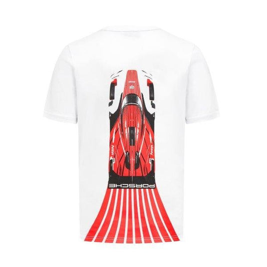 Porsche Motorsport Tee Shirt Team Penske 2025 - Blanc