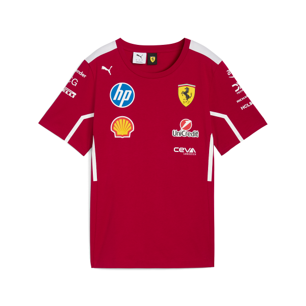 Scuderia Ferrari Tee Shirt Team 2025