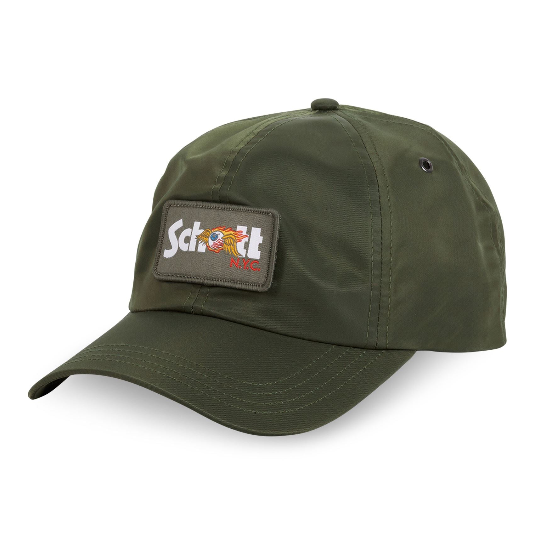 VD x Schott Casquette "Jet" - Kaki - Pau Motors Shop
