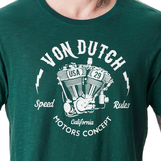 VD Tee Shirt RULES - Forest - Pau Motors Shop