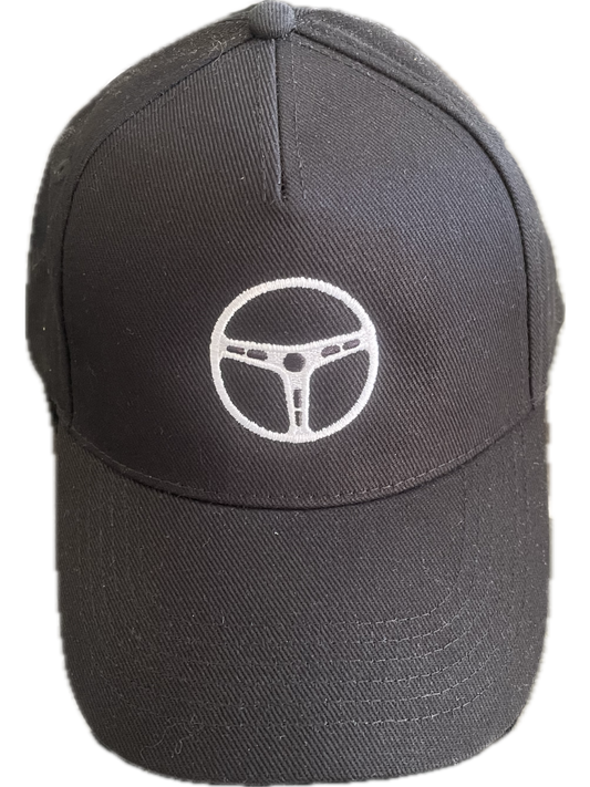 Vroom Vroom Casquette "Steering Wheel" Noir - Pau Motors Shop